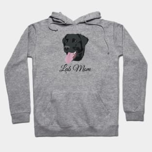 Black Labrador Mom Hoodie